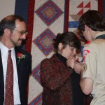 Mom's Eagle pin