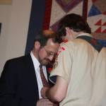 Dad's Eagle pin